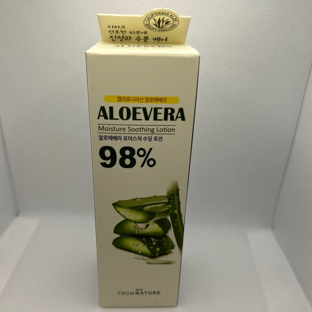 🍀 From Nature 🍀 Aloe Vera Moisture Soothing Skin Toner Hydrate Korea Beauty 🍀
